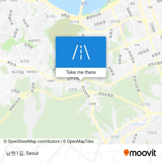 남현1길 map
