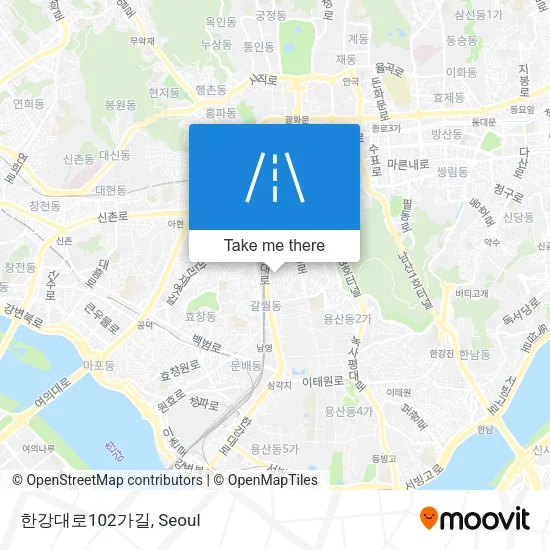 한강대로102가길 map