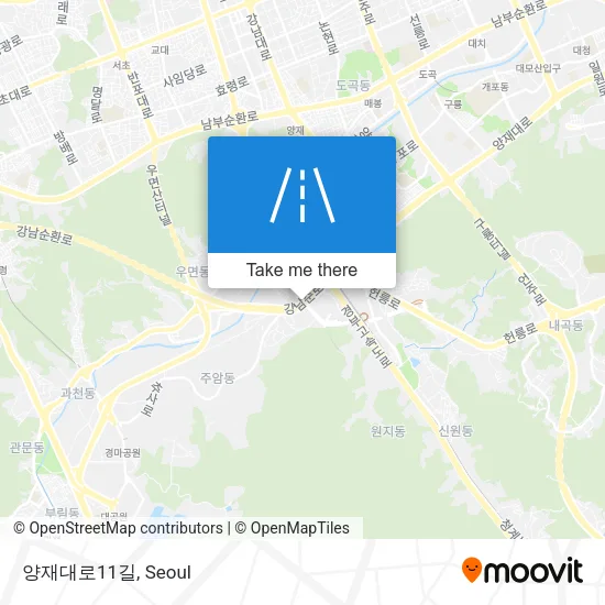 양재대로11길 map