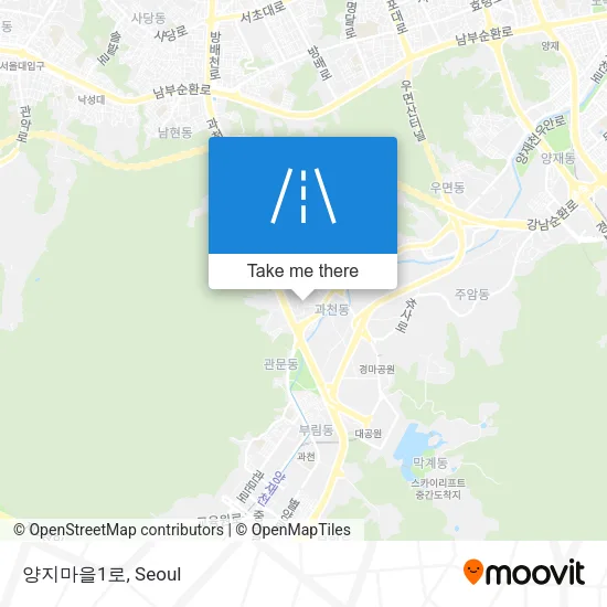 양지마을1로 map