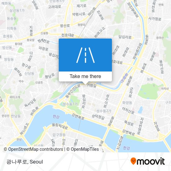 광나루로 map