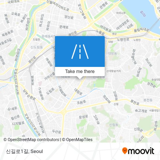 신길로1길 map
