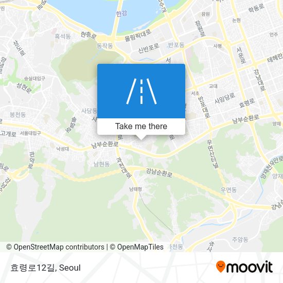 효령로12길 map