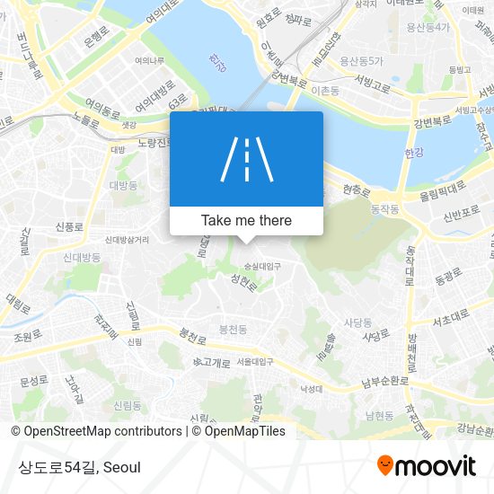 상도로54길 map