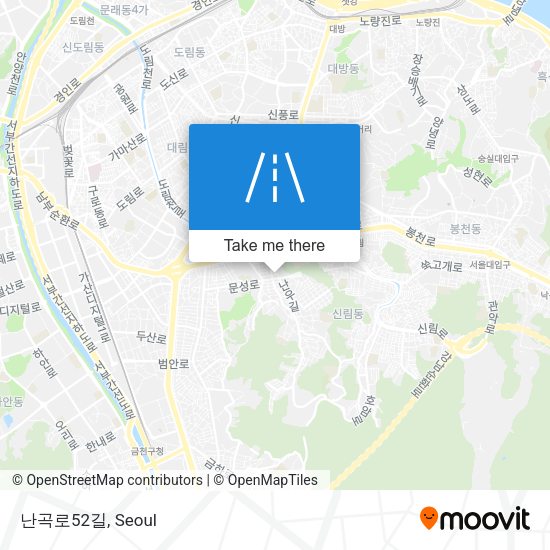 난곡로52길 map