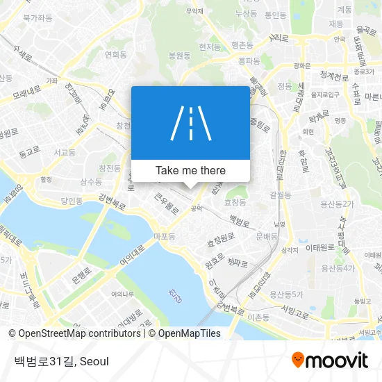 백범로31길 map