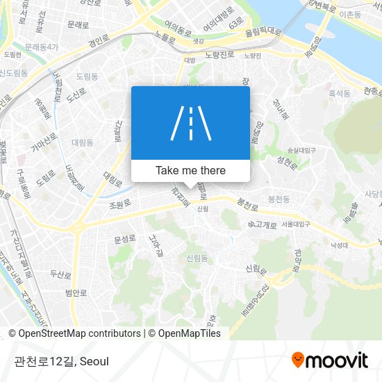 관천로12길 map