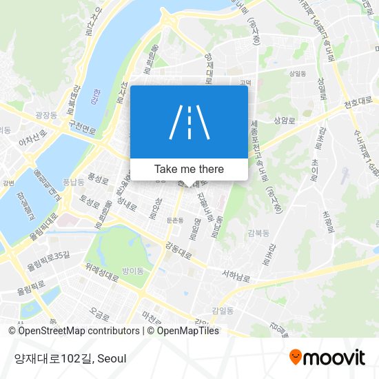 양재대로102길 map