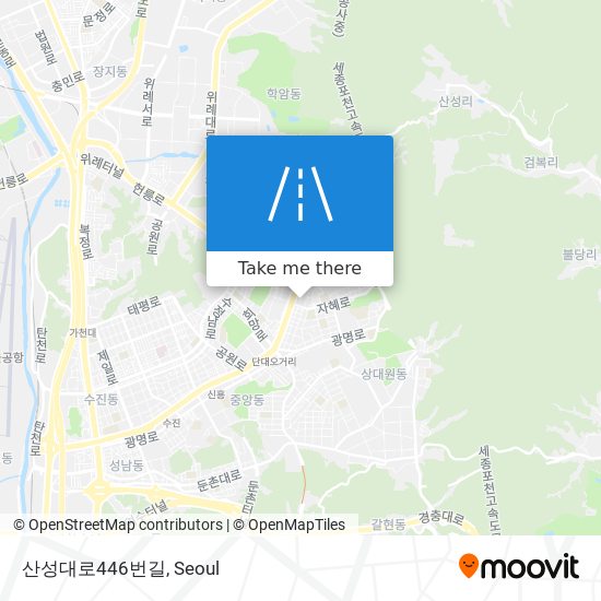 산성대로446번길 map