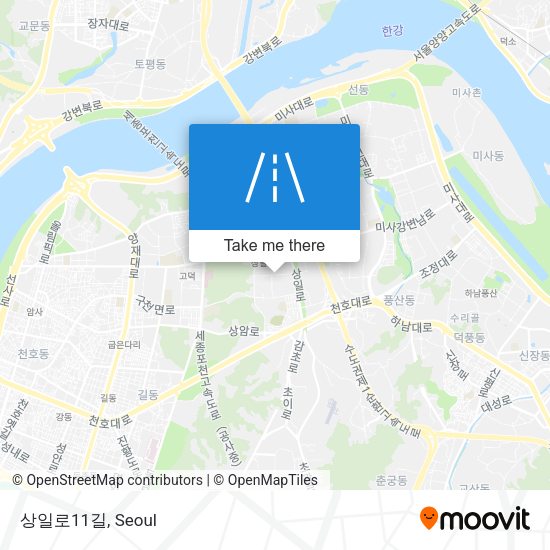 상일로11길 map