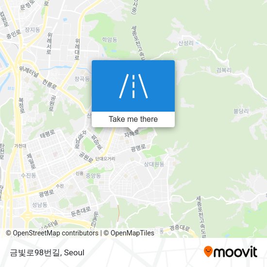 금빛로98번길 map