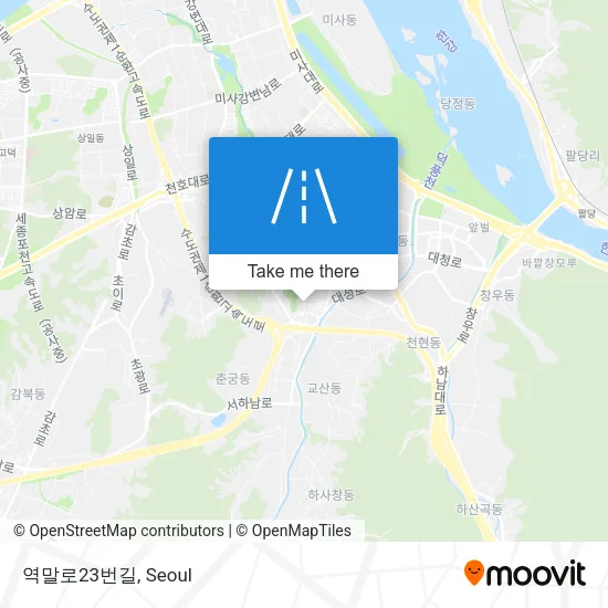 역말로23번길 map