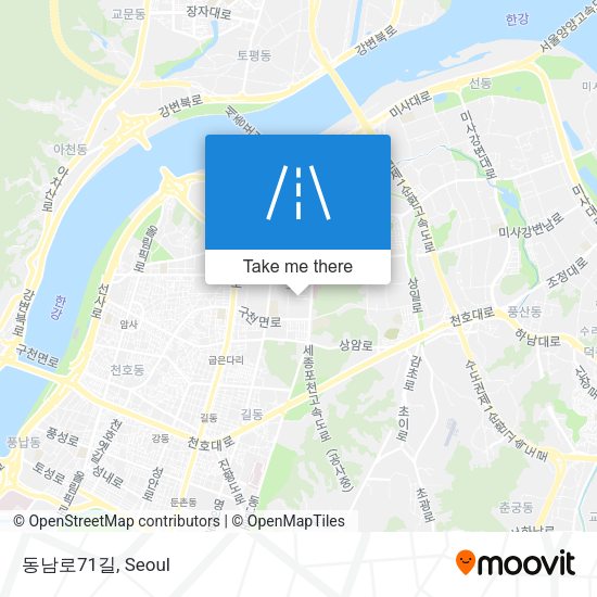 동남로71길 map