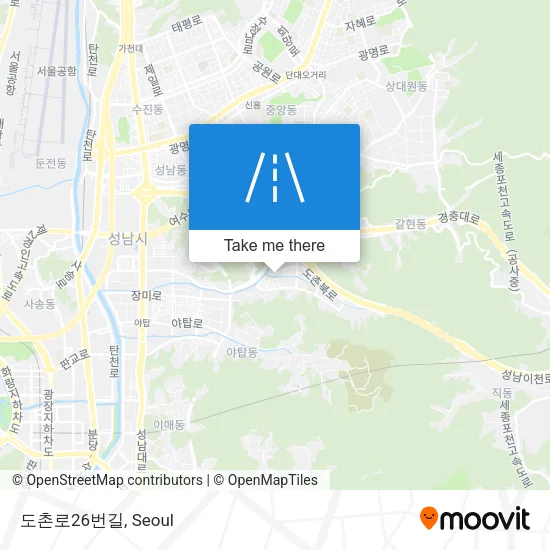 도촌로26번길 map