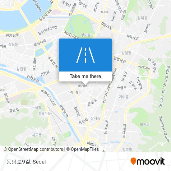 동남로9길 map