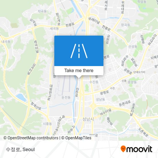 수정로 map