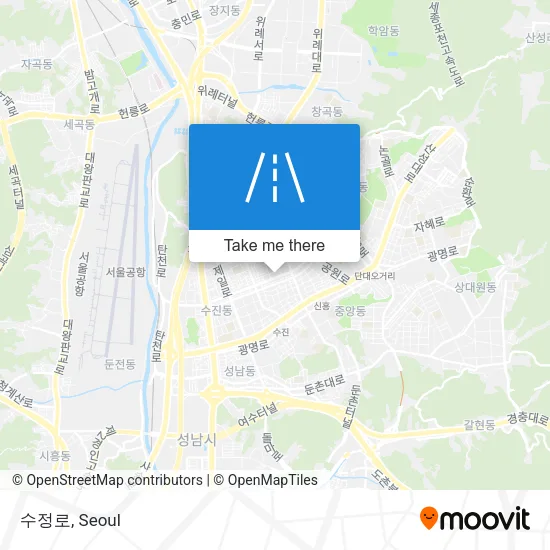 수정로 map