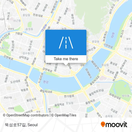 뚝섬로57길 map