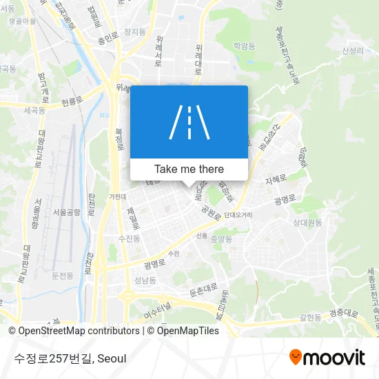 수정로257번길 map