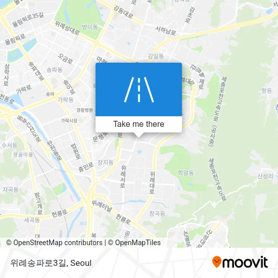위례송파로3길 map