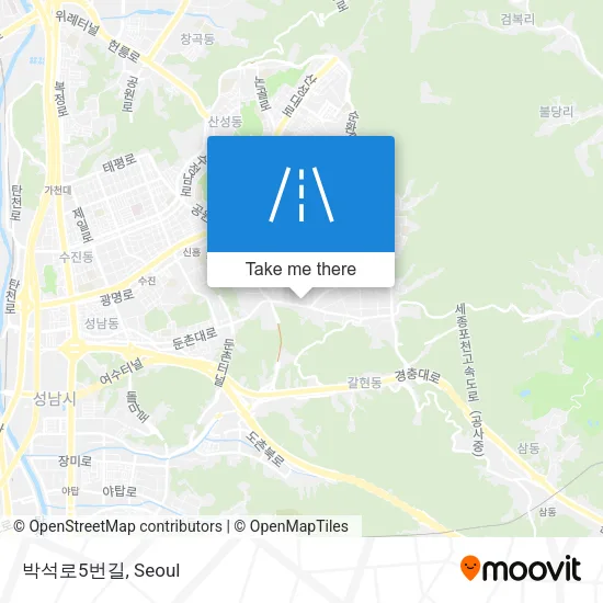 박석로5번길 map