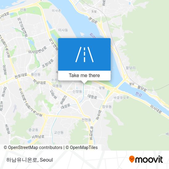하남유니온로 map