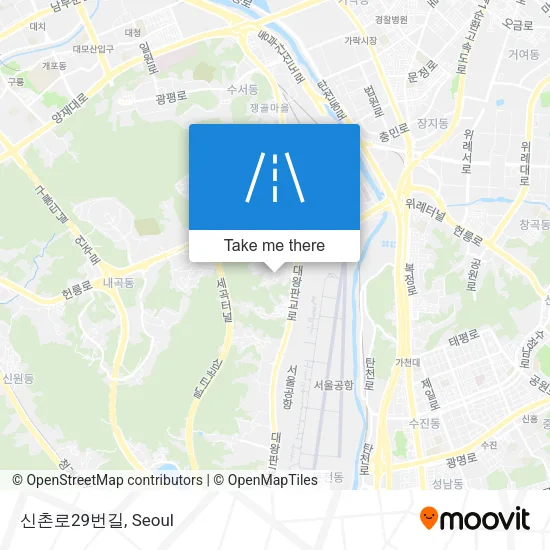신촌로29번길 map