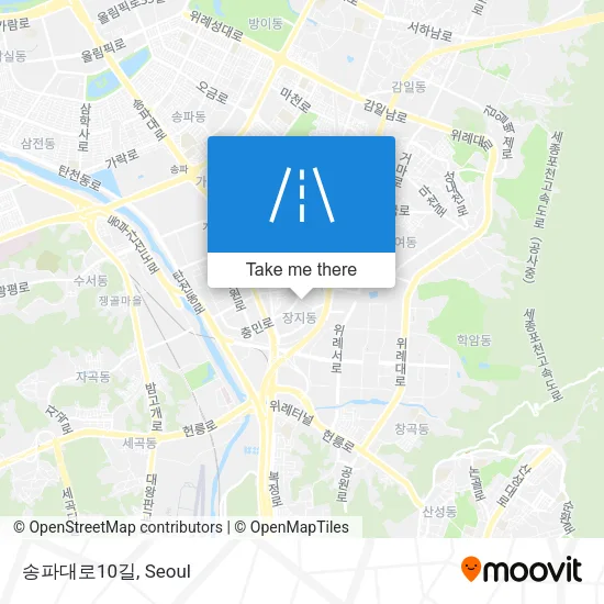 송파대로10길 map