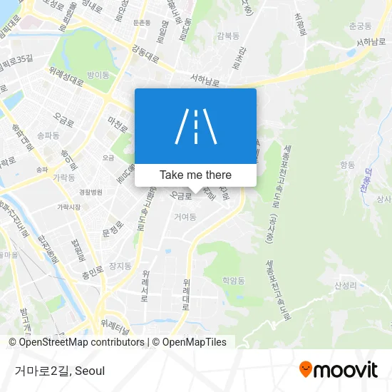 거마로2길 map