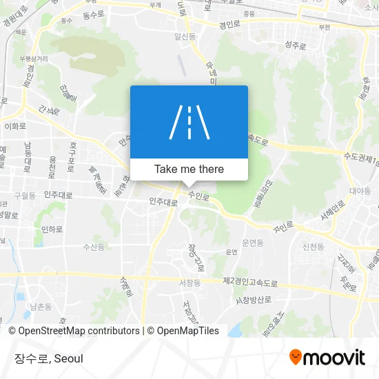 장수로 map
