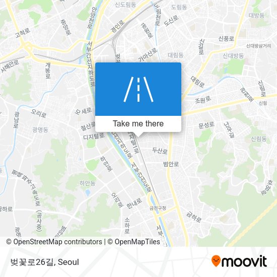 벚꽃로26길 map