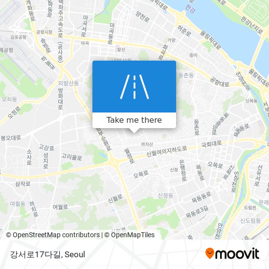 강서로17다길 map