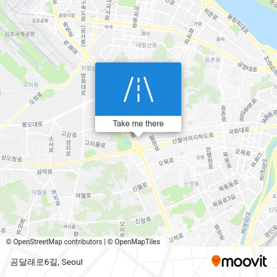 곰달래로6길 map