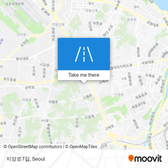 지양로7길 map