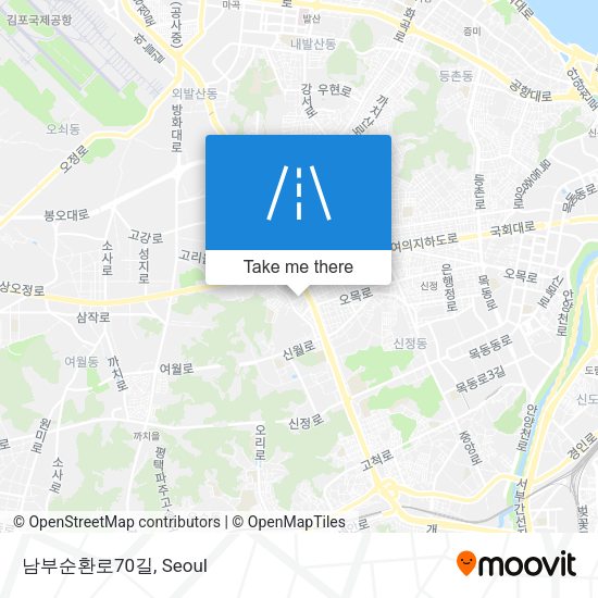 남부순환로70길 map
