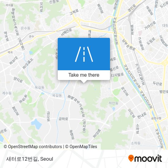 새터로12번길 map
