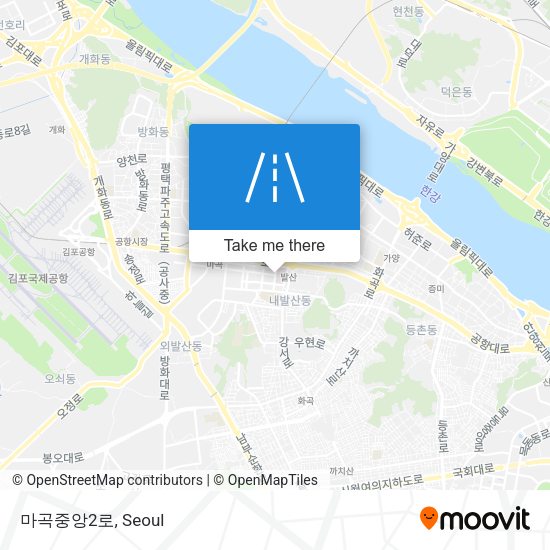 마곡중앙2로 map