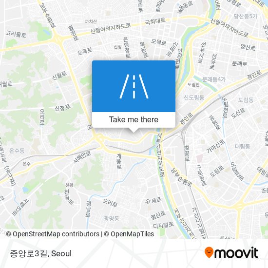 중앙로3길 map