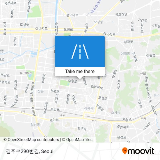 길주로290번길 map
