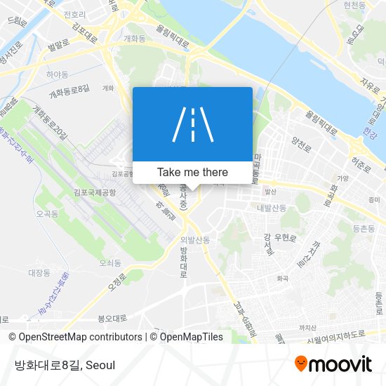 방화대로8길 map