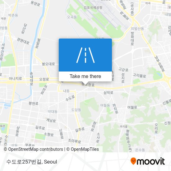수도로257번길 map