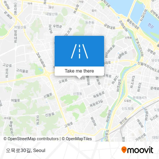 오목로30길 map