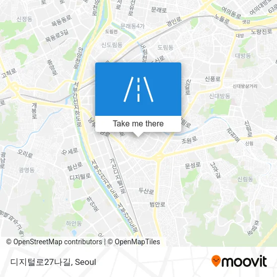 디지털로27나길 map