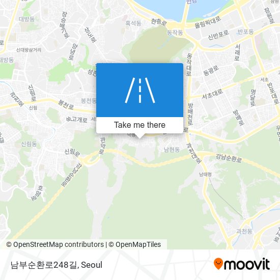 남부순환로248길 map