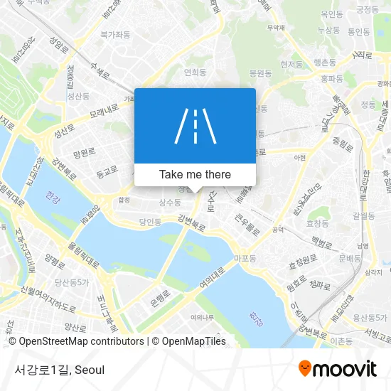 서강로1길 map