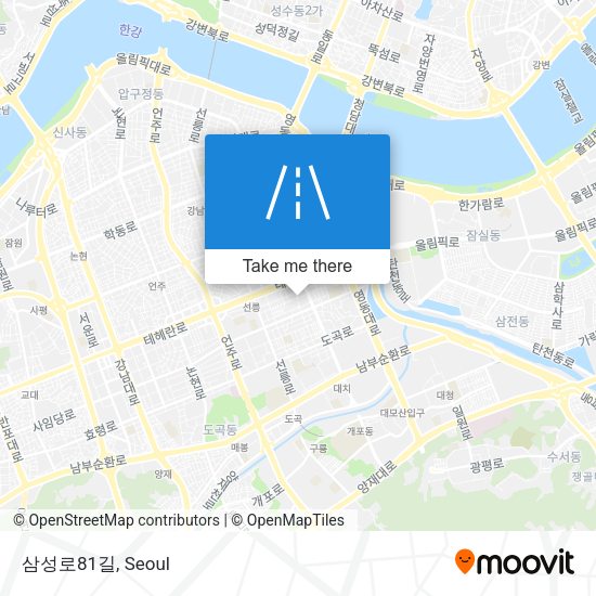 삼성로81길 map