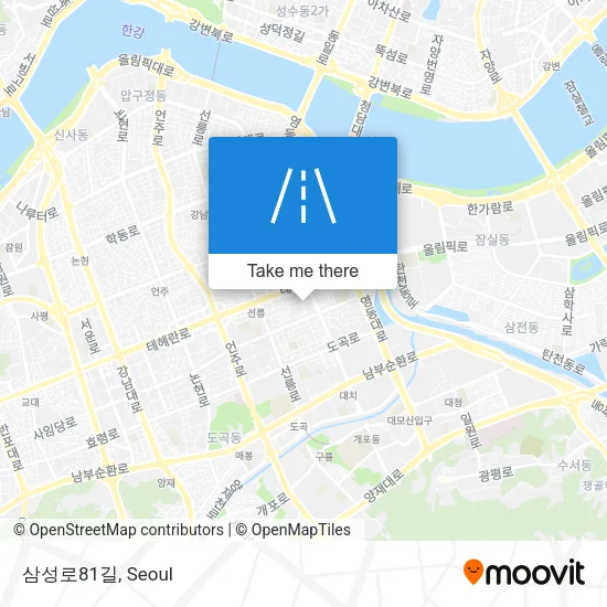 삼성로81길 map
