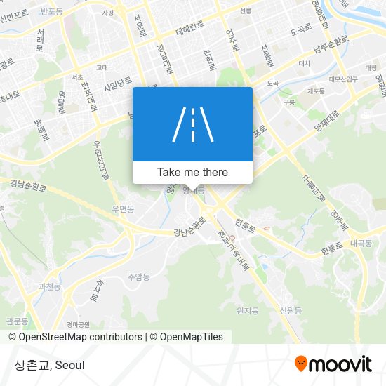 상촌교 map