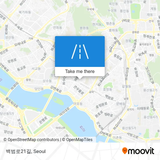 백범로21길 map