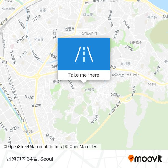 법원단지34길 map